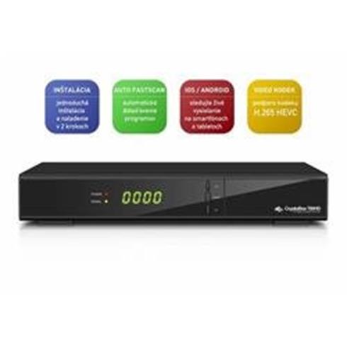 AB CryptoBox 800UHD - satelitný prijímač s podporou 4K-UHD