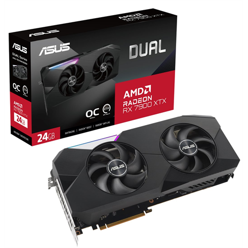 ASUS Dual Radeon RX 7900 XTX OC 24GB
