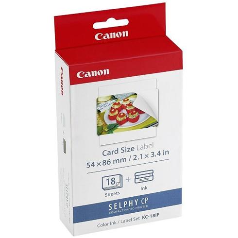 Canon KC-18IF papier + ink (18ks/54 x 86mm)