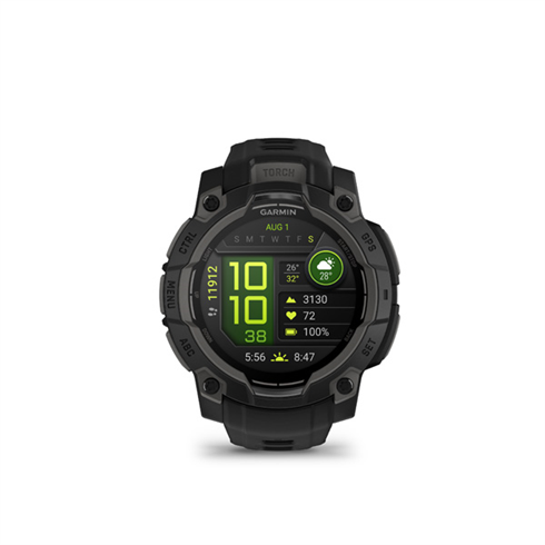 GARMIN Instinct 3 - 45mm, AMOLED, Black, Black silicone band