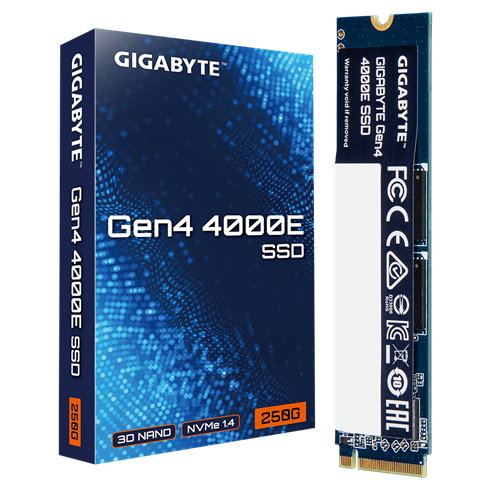 Gigabyte AORUS 4000E SSD 250GB M.2 NVMe Gen4 3500/1800 MBps