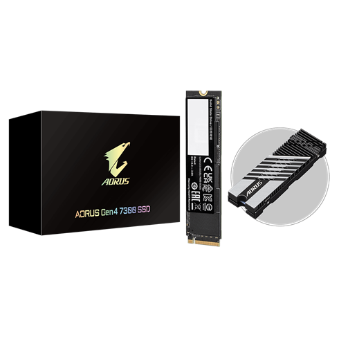 Gigabyte AORUS 7300 SSD 1TB M.2 NVMe Gen4 (PS5 Ready) 7300/6000 MBps