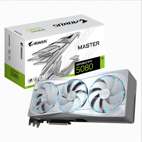 Gigabyte AORUS GeForce RTX 5080 MASTER ICE 16G 