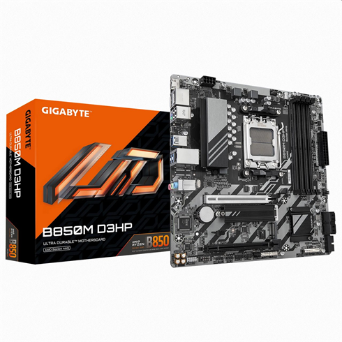 Gigabyte B850M D3HP, AMD B850, AM5, 4xDDR5, mATX