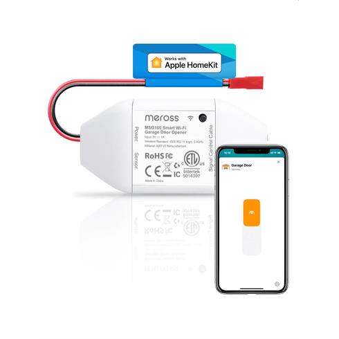 Meross Smart Wi-Fi Ovládanie otvárania garažovej brány