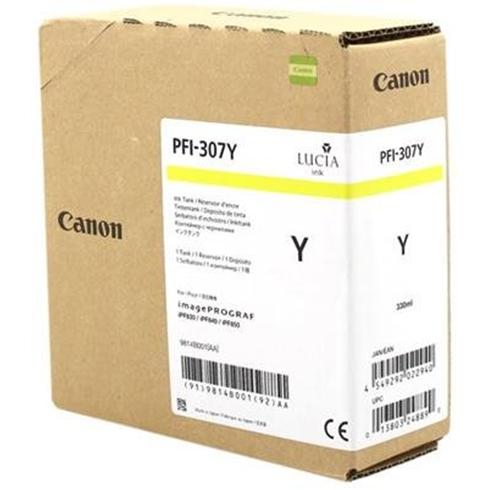 Náplň CANON PFI-307Y yellow iPF 830/840/850 (330ml)