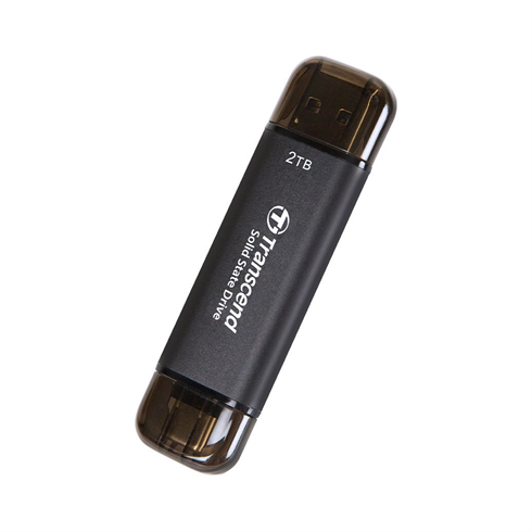 Transcend SSD 2TB ESD310C USB 3.2 Gen 2x1 - Black