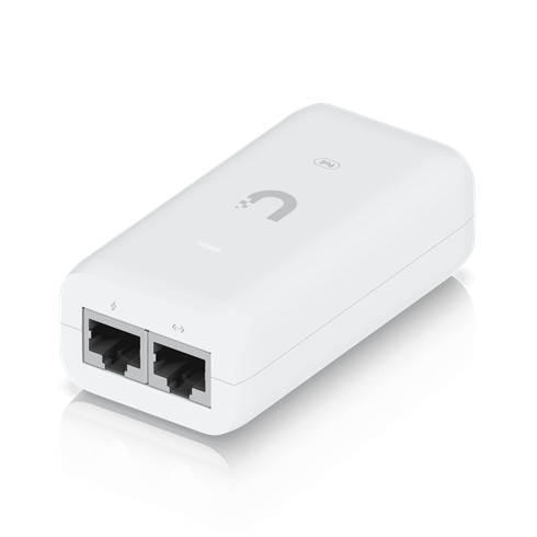 Ubiquiti UACC-PoE    Gigabit PoE injektor 48V/0,32A (15W) biely
